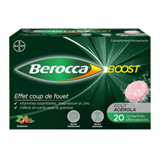 Berocca BOOST effervescents 20 comprimés