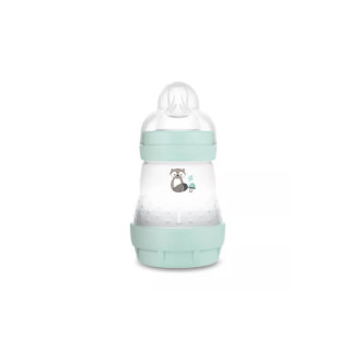 MAM Biberon Easy Start Anti Colique 160ml Aqua - 0 Mois et + - Tétine Débit 1