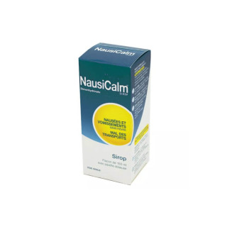 Nausicalm Syrup Dimenhydrinate bottle 150 ml