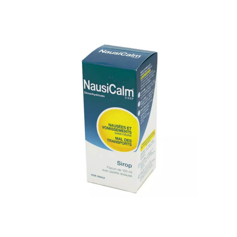 NausiCalm sirop anti vomitif enfant - Mal des transports, vomissements