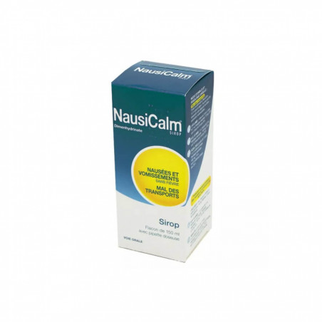 Nausicalm Sirop Dimenhydrinate flacon 150 ml
