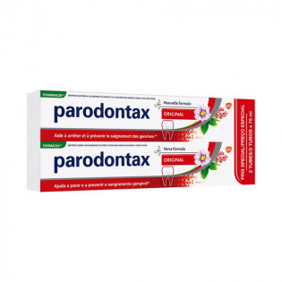 Parodontax Dentifrice Fluor Original 2 Tubes 75 ml