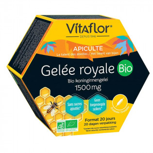 Vitaflor Gelée Royale 1500 mg Bio 20 ampoules