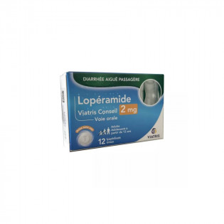 Loperamide Transient acute diarrhea Viatris 12 oral lyophilisates