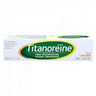Titanoréïne crise hémorroïdaire crème 20 g