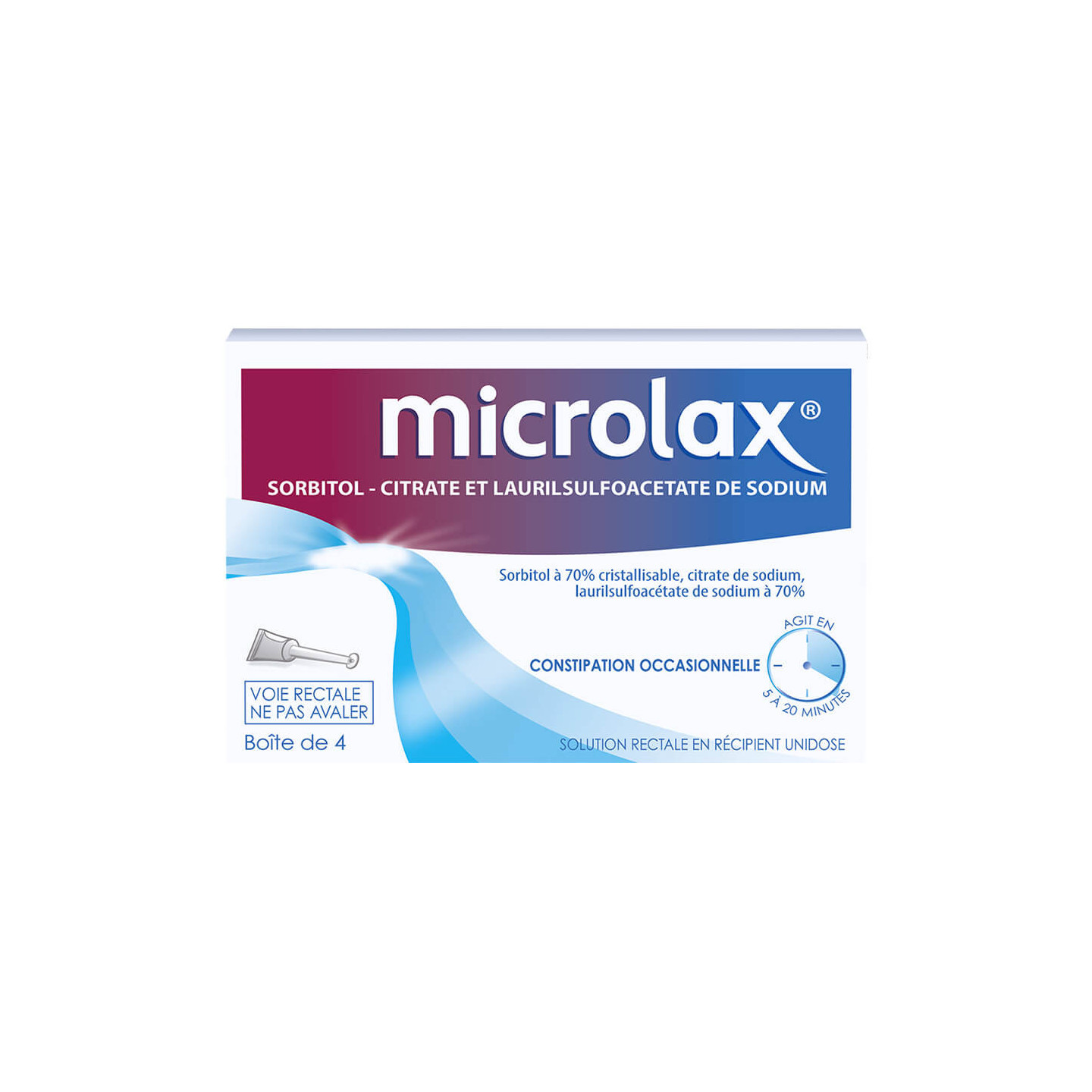 Microlax Sol Microlax gel 4 unidoses of 5ml