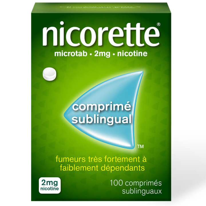 NICORETTE 2MG MICROTAB SUBLINGUAL TABLET X100