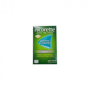 Nicorette Gum 2mg Original taste without sugar by 30