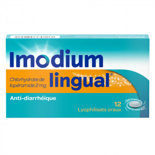 Imodium lingual 2mg 12 oral lyophilisat