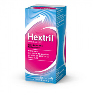 Hextril bain de bouche 200ml