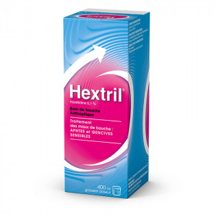 Hextril mouthwash 400ml