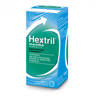 Hextril bain de bouche Menthe 200 ml