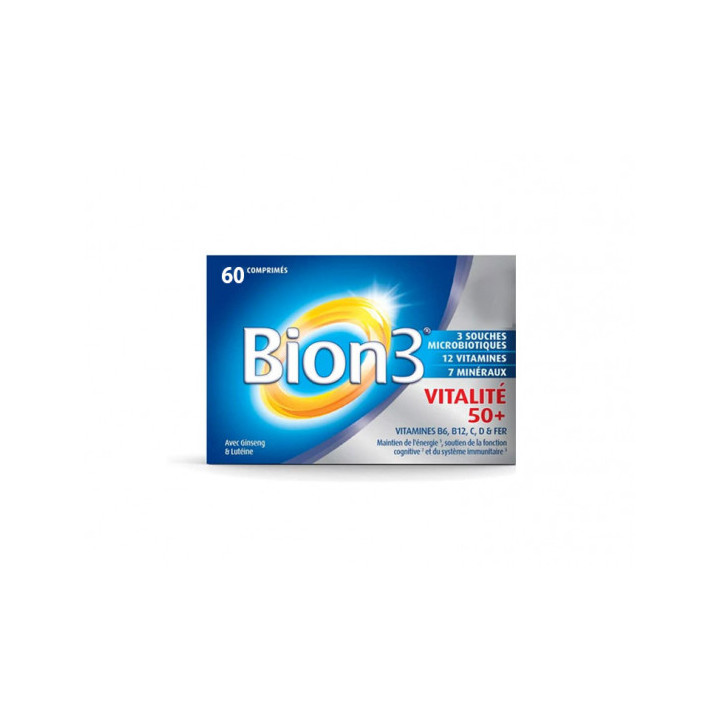Bion 3 vitalite 50+ - Grand Format 60 comprimés