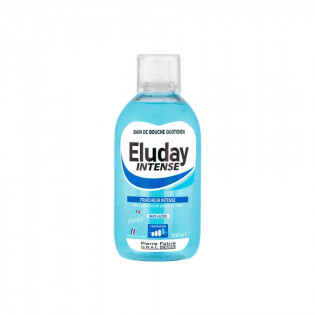 Eluday Intense Solution pour Bain de Bouche Fraîcheur Intense 500 ml