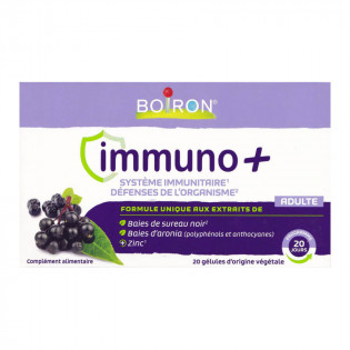 Boiron Immuno+ défenses immunitaires 20 gélules