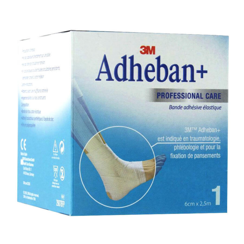 Bandes adhésives élastiques ADHEBAN + 3M