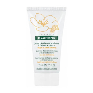 Klorane Depilatory Cream Sweet Almond 75 ml
