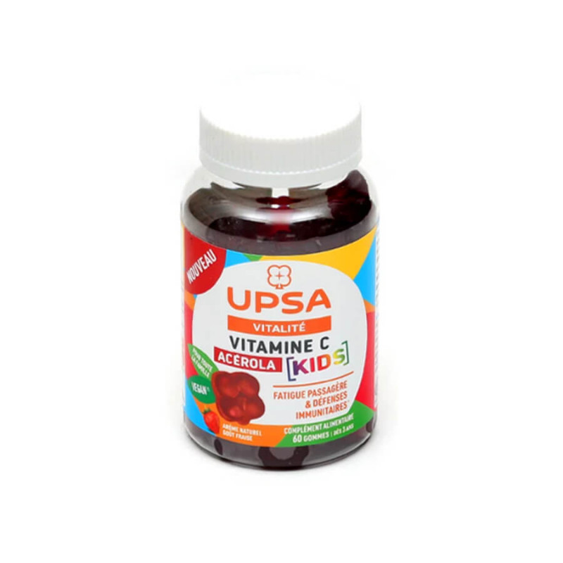 Upsa Vitalité Acérola vitamine C Kids 60 Gummies