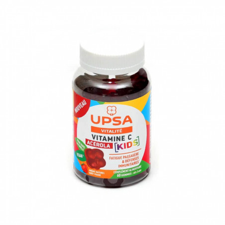 Upsa Vitalité Acérola vitamine C Kids 60 Gummies