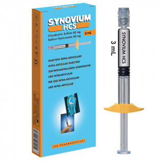 Arthrum Synovium HCS 60 mg/60 mg/3 ml arthrose 1 seringue