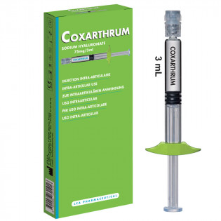 Coxarthrum 75mg/3ml arthrose 1 seringue