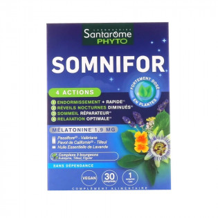 Santarome Somnifor 30 comprimés
