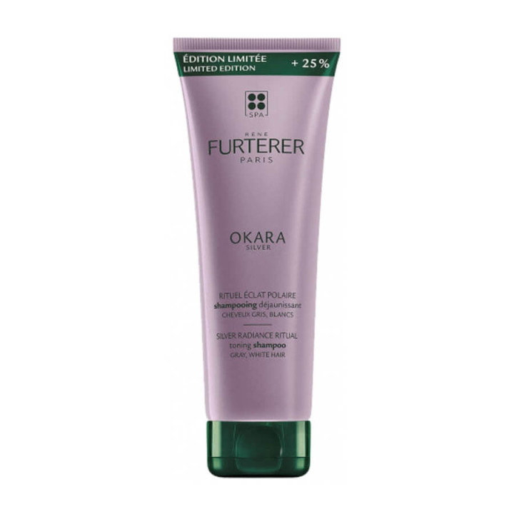 René Furterer Okara Silver Rituel Polar Radiance Dejauning Shampoo 250 ml including 50 ml Free