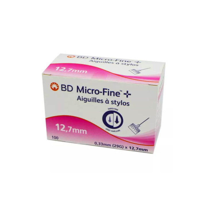 BD Micro-Fine Pen Elements 0.33mm x 12.7mm (29G) box of 100