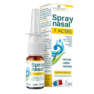Les 3 Chênes Spray Nasal 7 Actifs 50 ml