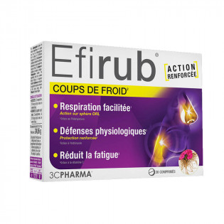 Efirub cold shots 30 tablets