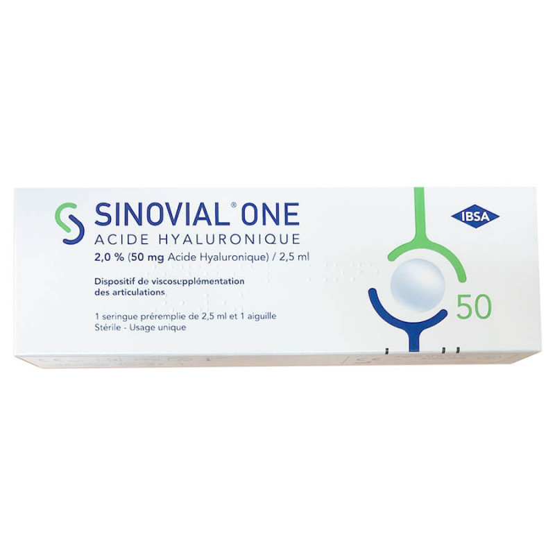 SINOVIAL ONE 2% Traitement de l'arthose
