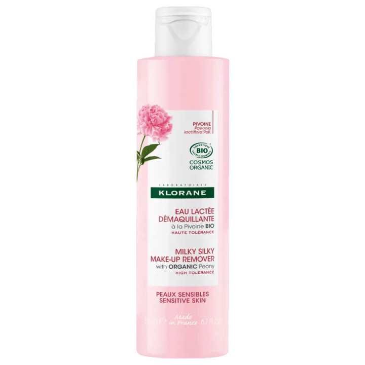 Klorane Peony Organic Cleansing Water for sensitive skin 200 ml
