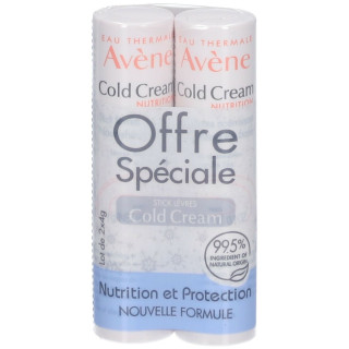Avene Cold Cream Lip Stick Set of 2