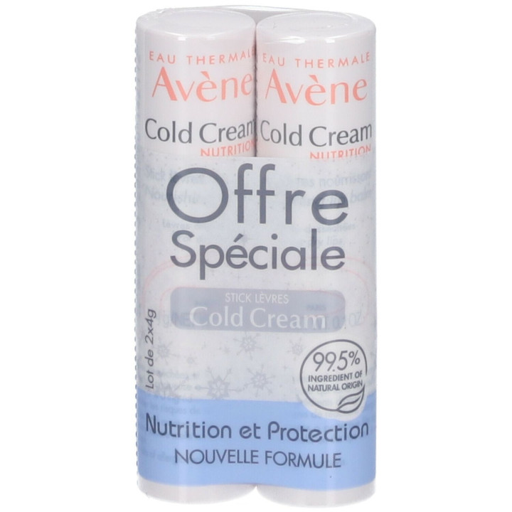 Avene Cold Cream Lip Stick Set of 2