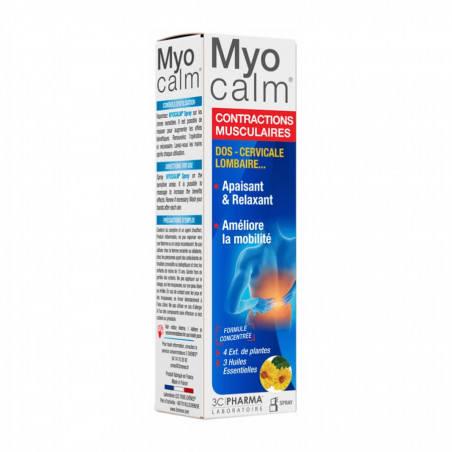 Myocalm Spray Relaxant Contractions Musculaires 100 ml