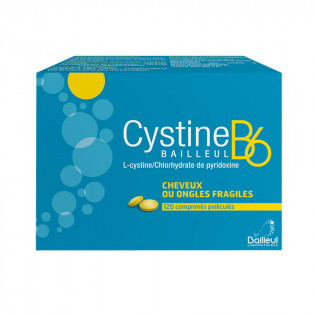Cystine B6 Bailleul 120 comprimés pelliculés cheveux ongles fragiles