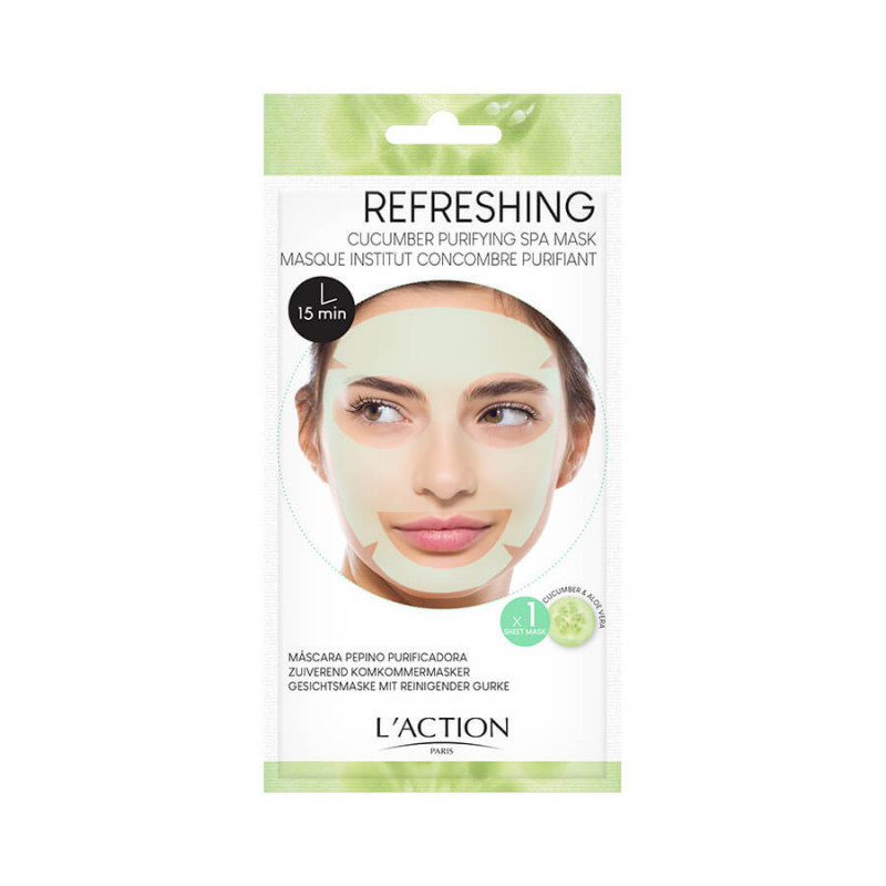 L'Action Paris Masque Refreshing concombre purifiant 1 soin