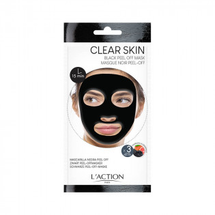 L'Action Paris Masque noir Clear Skin Peel-off 3 soins visage
