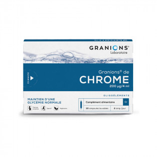 Granions of Chromium 30 drinkable ampoules 2 ml