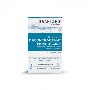 Granions décontractant musculaire 60 comprimés