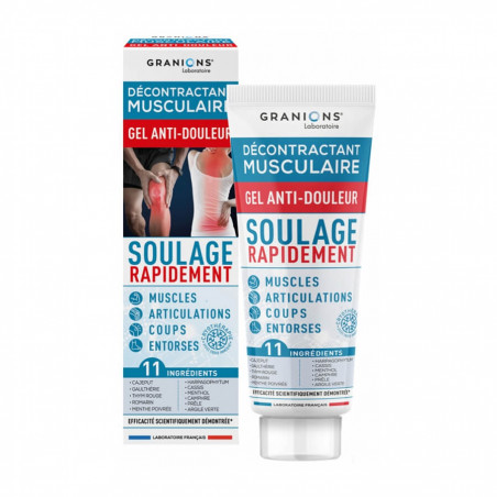 Granions Décontractant Musculaire Gel Anti-Douleur 100 ml