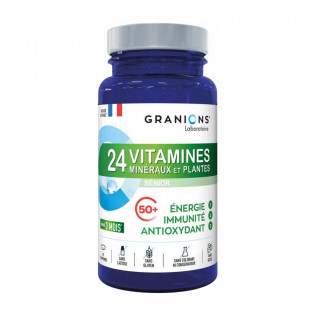 Granions 24 Vitamines Minéraux et Plantes Sénior 90 Comprimés