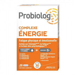 Probiolog Energy Complex 30 Capsules Mayoly Spindler