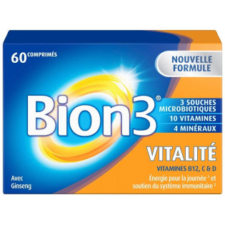 BION 3 VITALITE ENERGIE CONTINUE 60 COMPRIMES