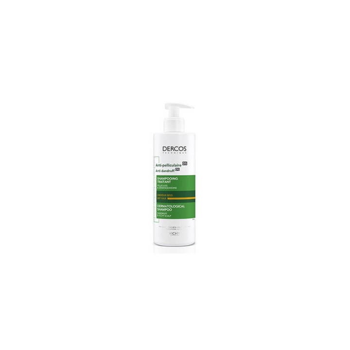 Vichy Dercos Technique Shampoing Anti-Pelliculaire Ds Cheveux Secs 390 ml 3337875492799
