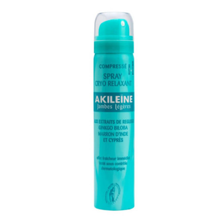 Asepta Akileïne Cryo spray relaxing light legs 75 ml