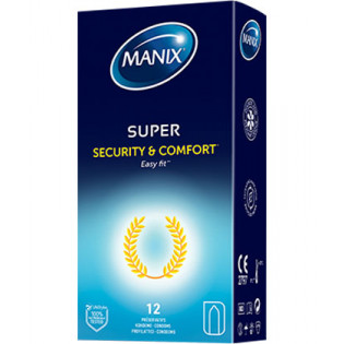 MANIX SUPER 12 PRESERVATIFS