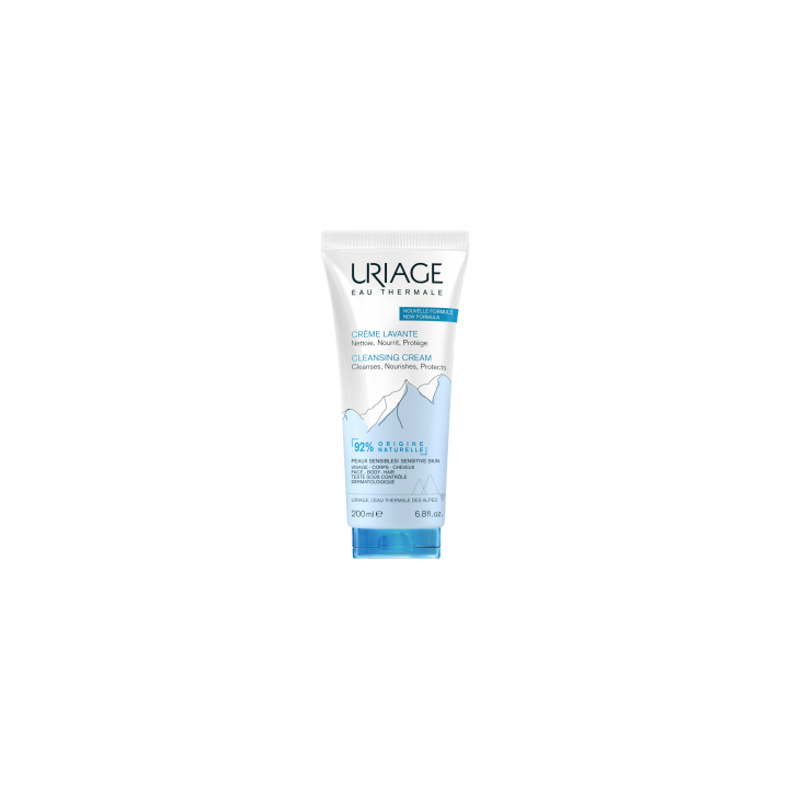 Uriage Crème lavante visage corps cheveux 200 ml
