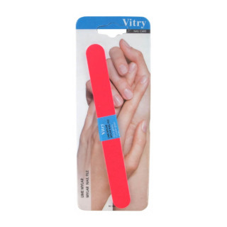 Vitry Coarse Nail File Color: Fluorescent Pink 120