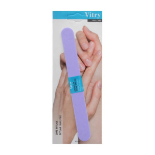 Vitry Nail File Medium Grains Color: Mauve 180